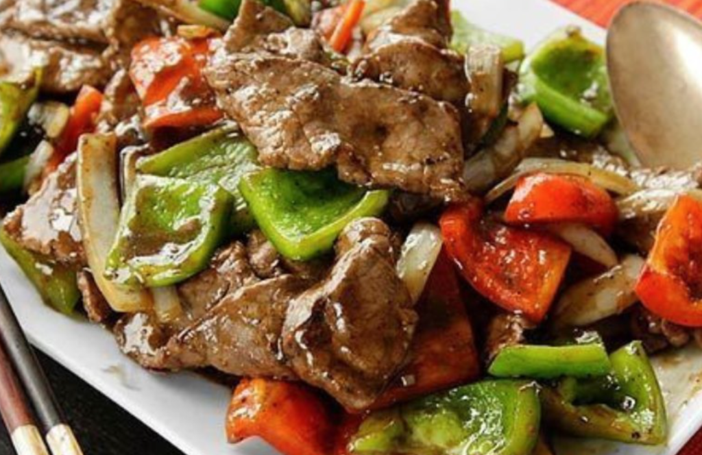 Chinese Pepper Steak with Onions – 365 RECIPES