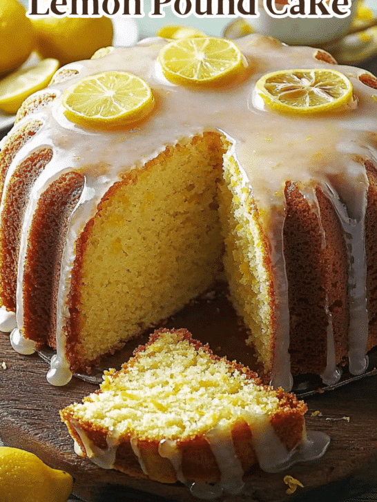 Lemon Pound Cake Is the Perfect Dessert to Make This Weekend