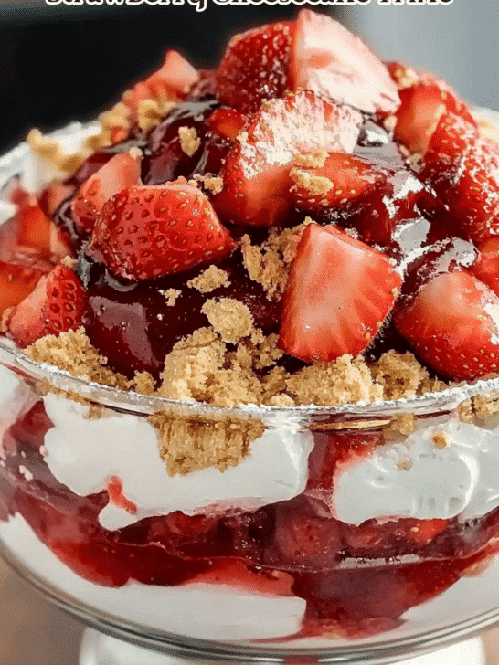 Strawberry Cheesecake Trifle