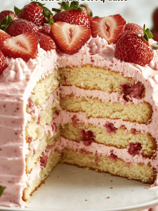 Fresh Strawberry Cake
