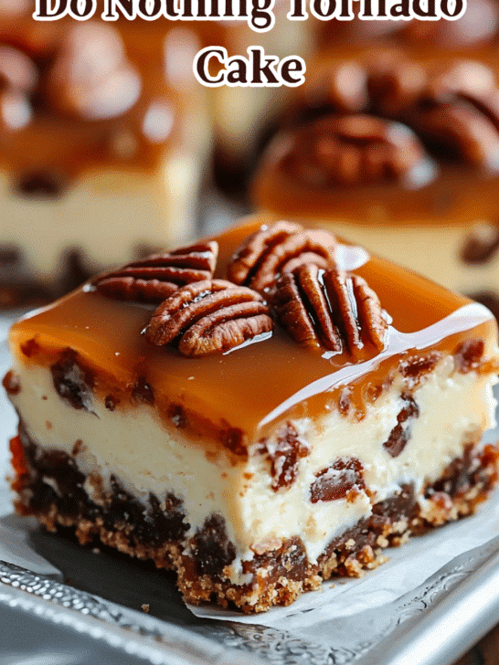 Do Nothing Tornado Cake