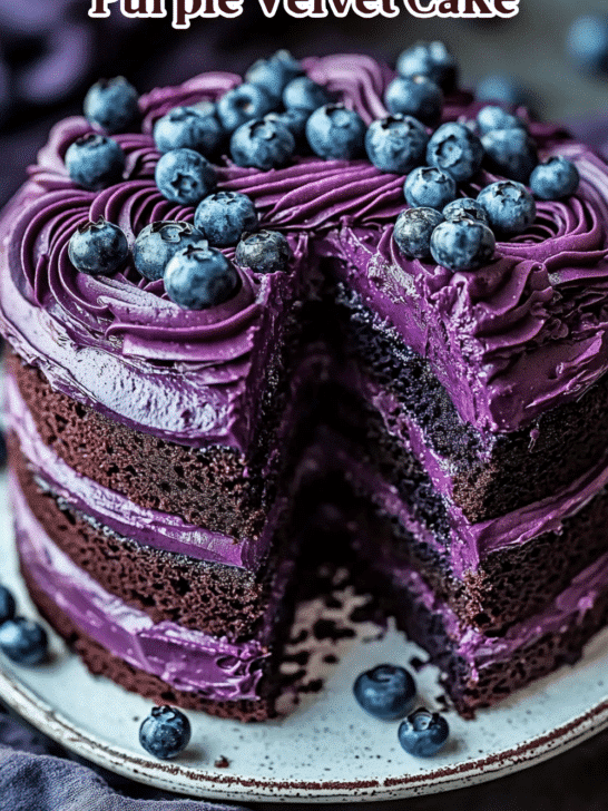 Purple Velvet Cake